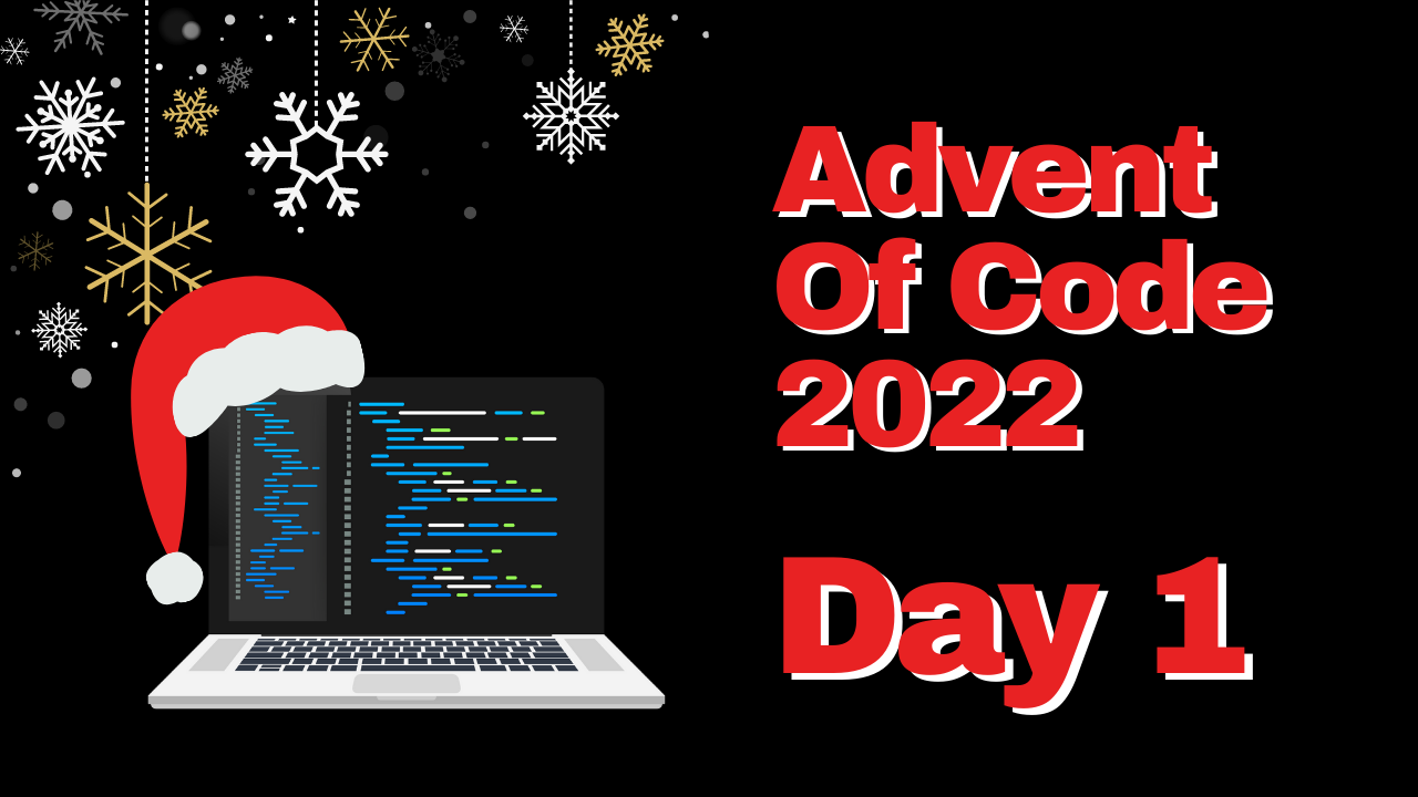How to solve Advent of Code 2022 Day 1 with Python Galaxy Inferno